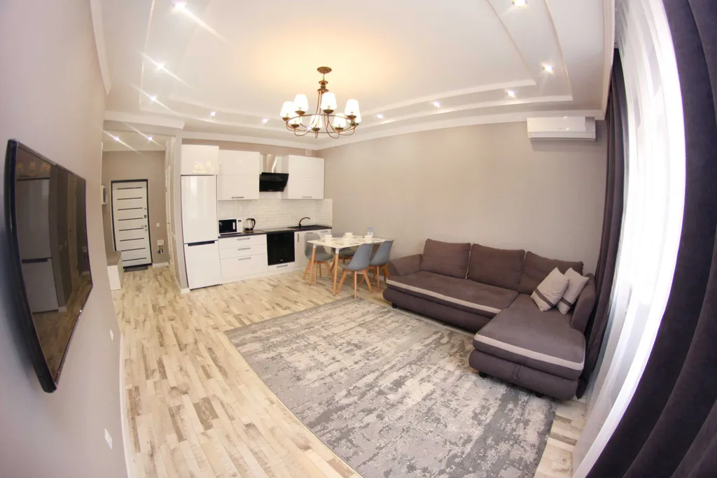 Квартира Двухкомнатные апартаменты в ЖК рядом с ТРЦ Мега — Алматы