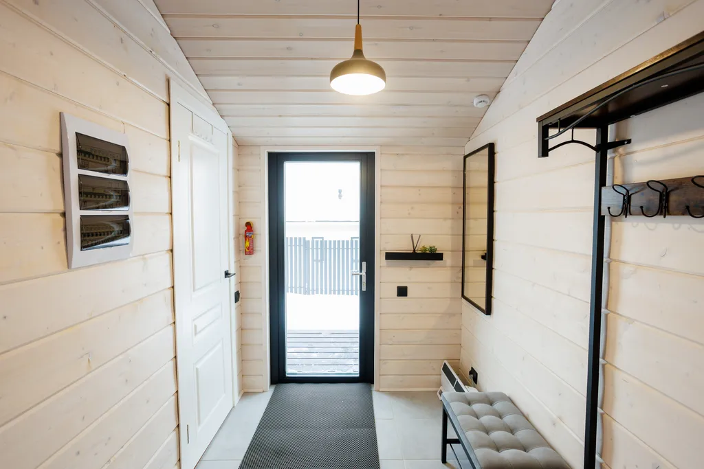 Уютный дом для отдыха на природе с просторной сауной