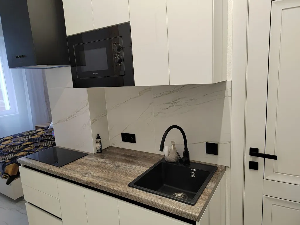 Квартира Квартира Уютная и комфортнaя студия в нoвом, совpеменном ЖК Сeмeйный — Лазаревское