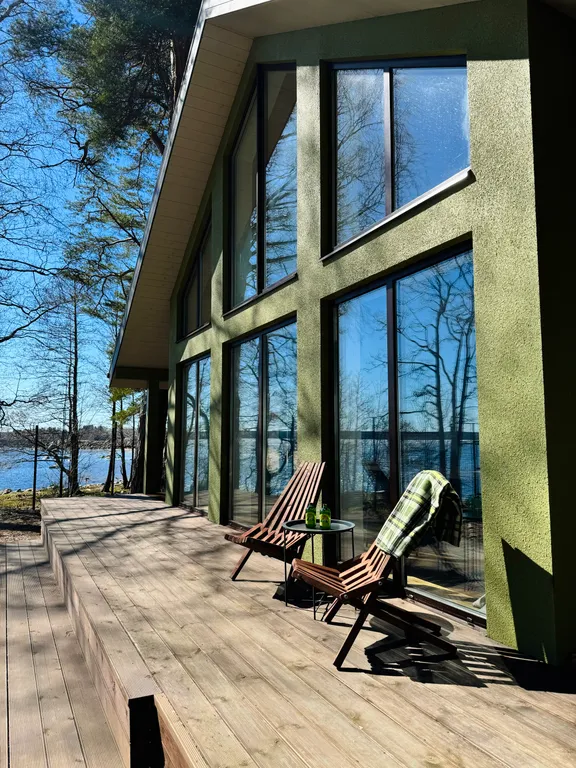 Коттедж Панорамный дом у моря — Приморск