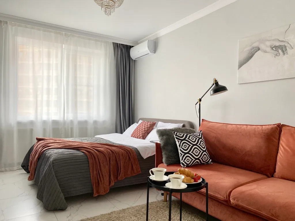 Уютная евро двухкомнатная квартира в ЖК Сердце Ростова