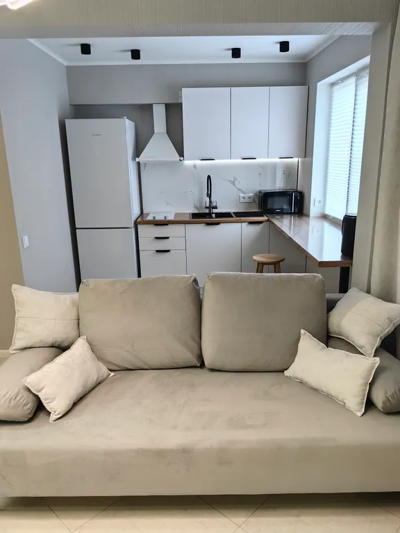 Студия с новым ремонтом