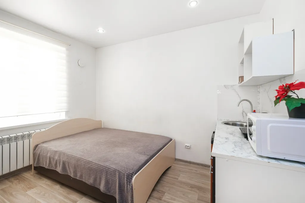 Квартира Уютная студия на 2 человек с бесконтактным заселением — Новосибирск