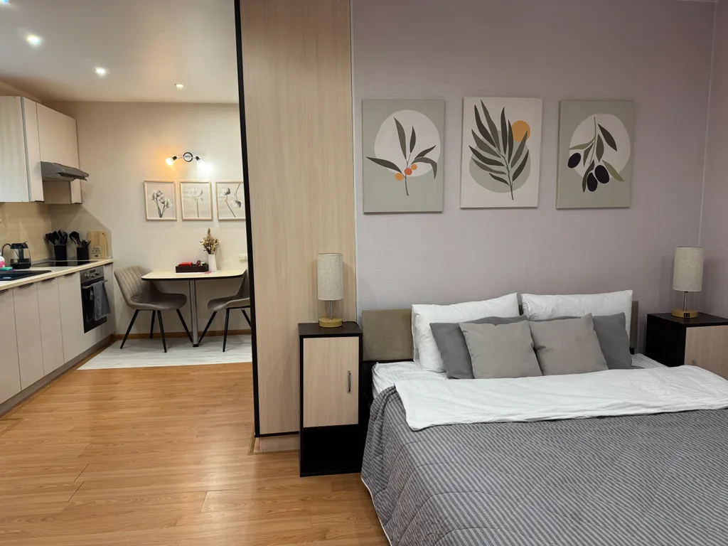 Красивая квартира недалеко от аэропорта