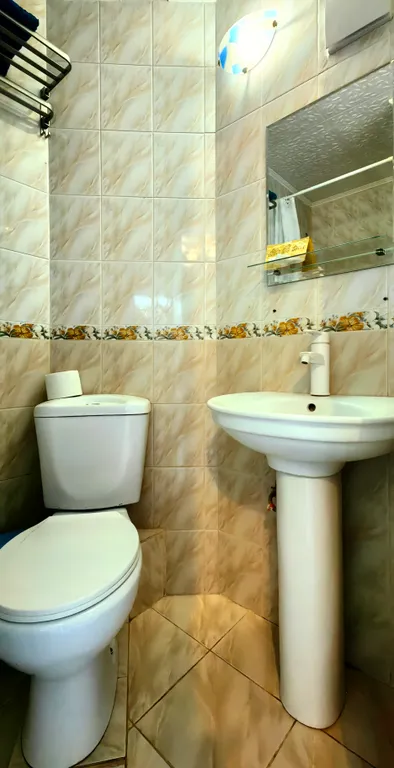 Уютная студия с индивидуальной терраской увитой виноградной беседочкой