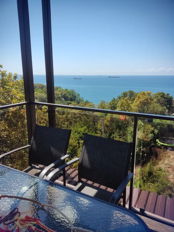 Студия с видом на море на 3 этаже