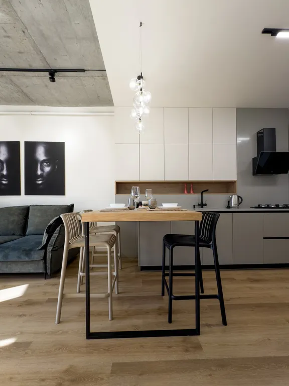 Апартамент с видом на реку в ЖК Рыбная деревня