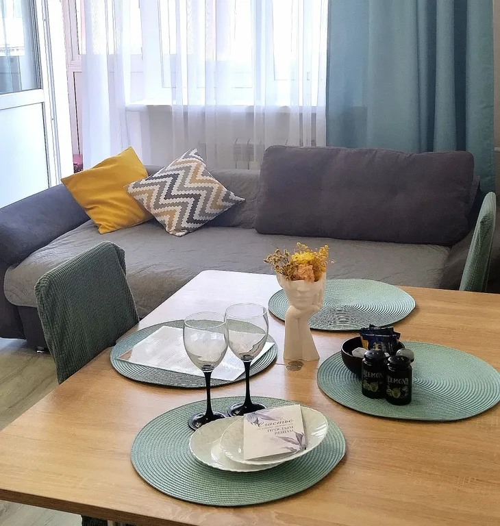 Теплая и уютная квартира