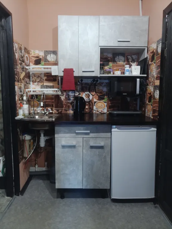 Небольшая квартира-студия с двориком