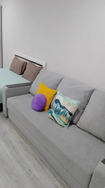 Просторная квартира с видовым балконом близ Питьевой Галереи Санатории