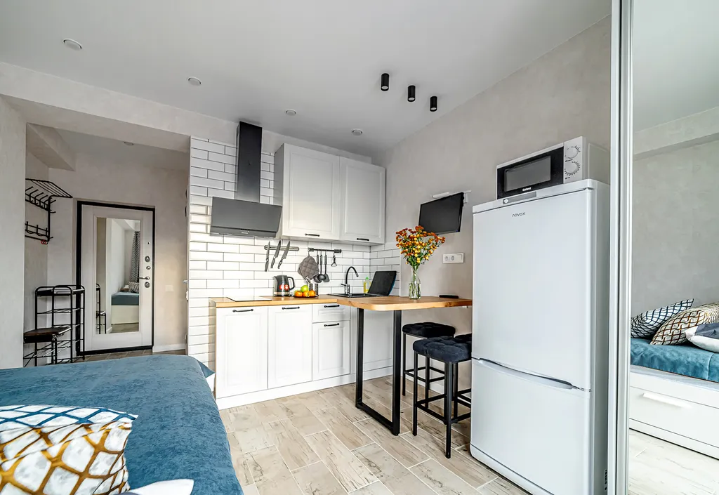 Студия 22 с видом на горы