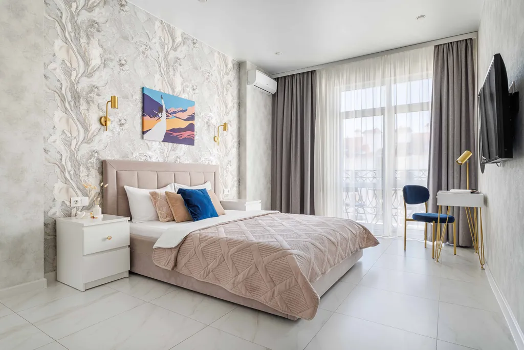 Квартира Квартира Уютный апартамент с бассейном на территории — Геленджик