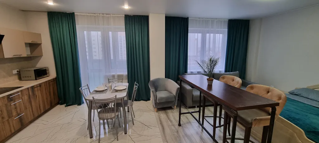 Стильные однокомнатные апартаменты