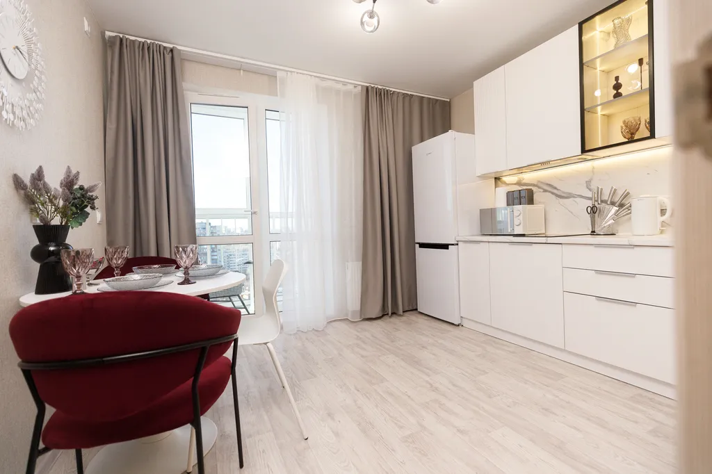 Дизайнерская квартира с потрясающим видом на город