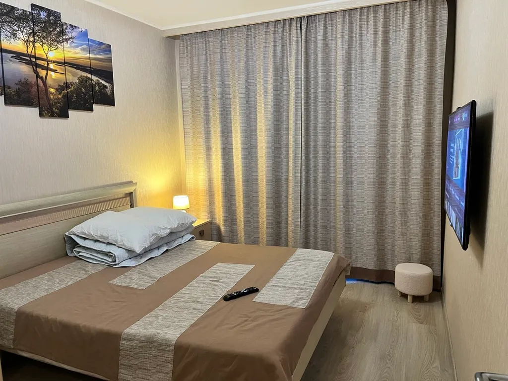 Большая тёплая уютная квартира с тремя отдельными комнатами и лоджией