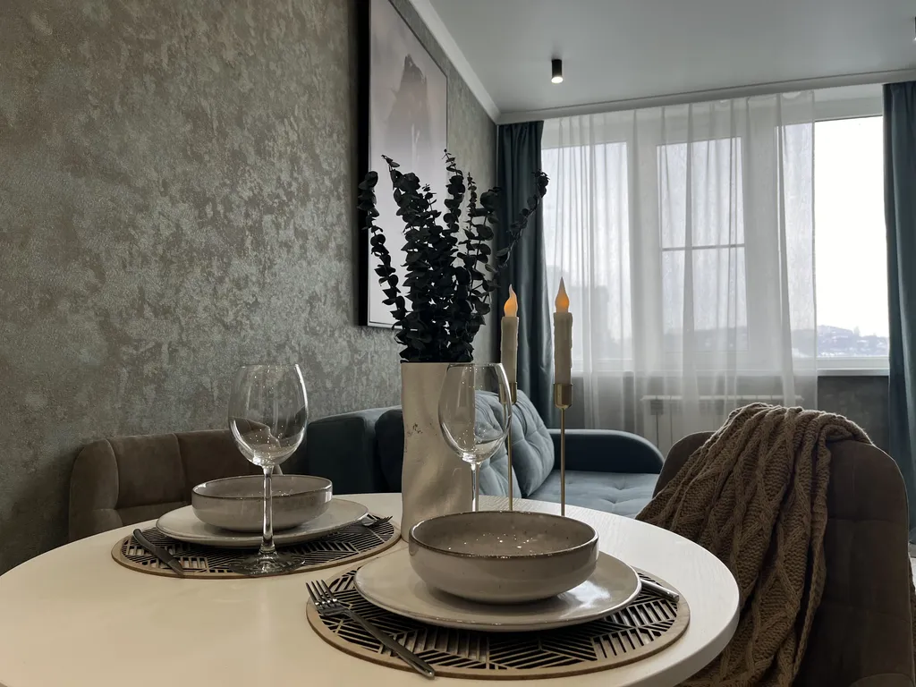 Апартаменты с сервисом 5* отеля на берегу реки