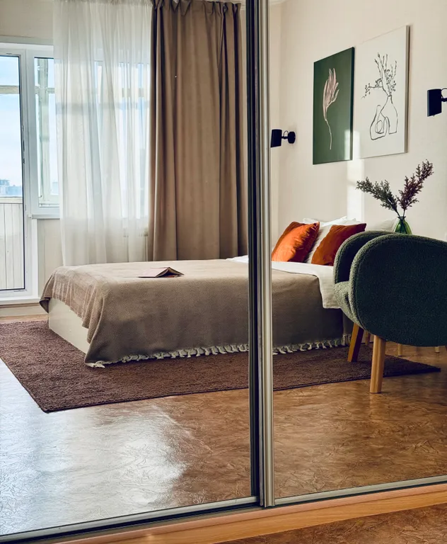 Просторная квартира на левом берегу