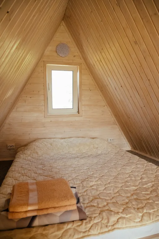 Шале с верандой на горнолыжном склоне