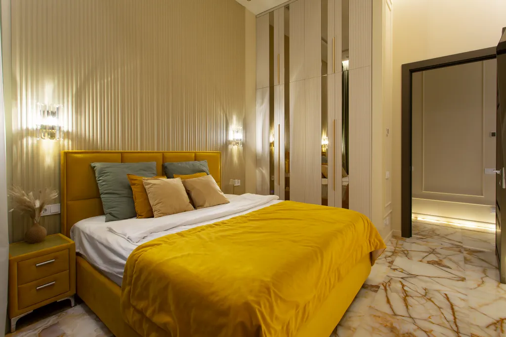 Редкий Пентхаус-формат на 64 этаже, оникс, подсветка, панорамные окна