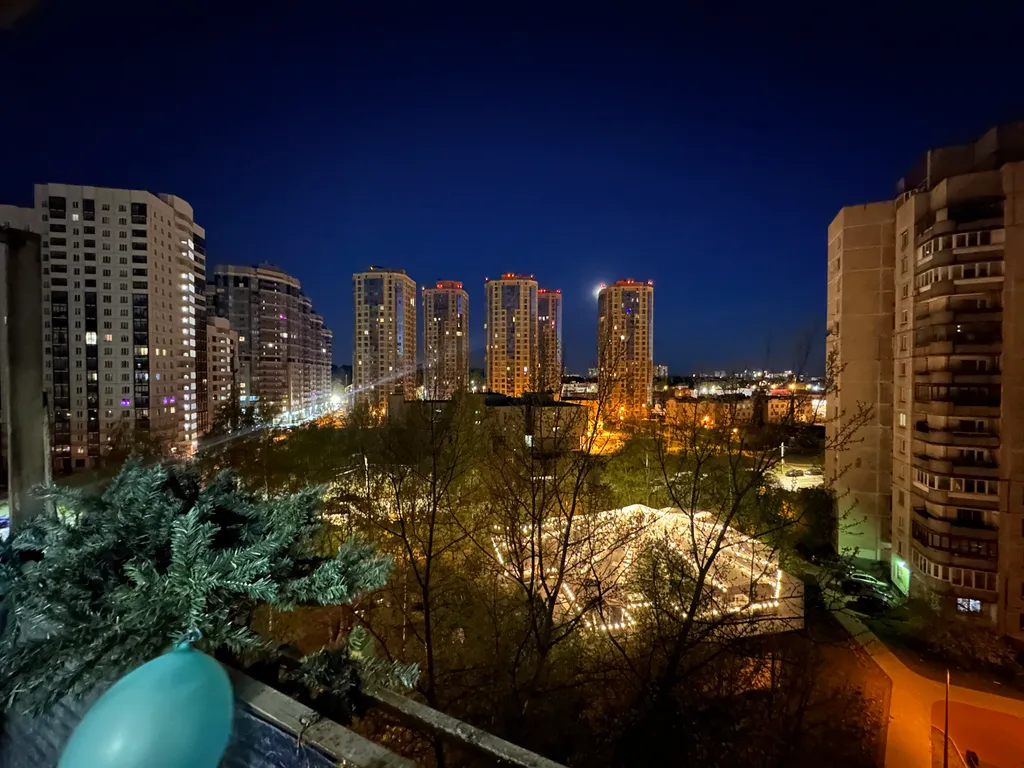 Квартира Квартира Уютная однушка у метро Проспект Просвещения на 5 мест — Санкт-Петербург