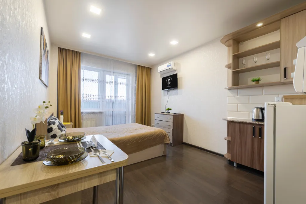 Квартира Уютная квартира студия — Барнаул