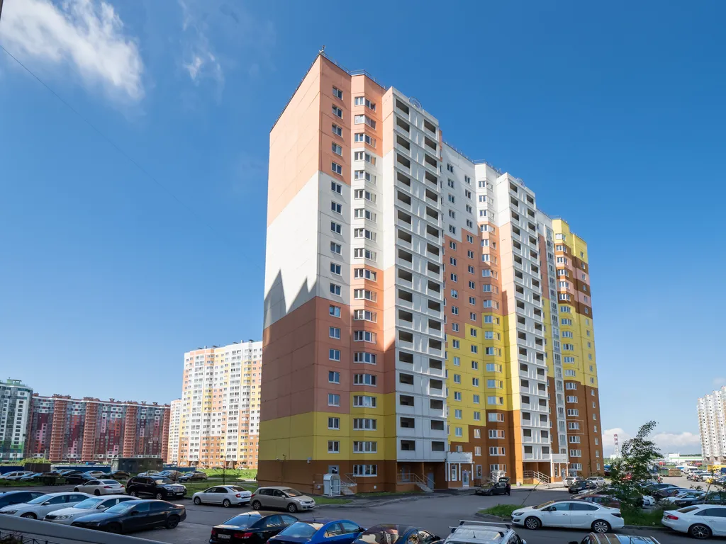 Стильная студия с видом на Лахта центр
