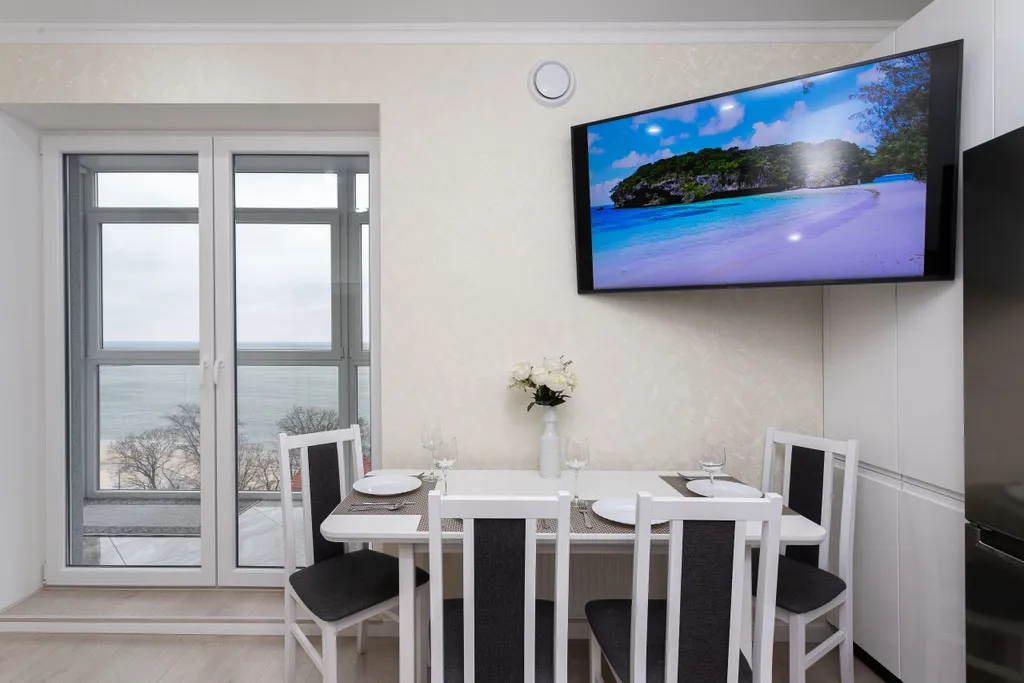 2-х комнатные просторные апартаменты с прекрасным видом на море