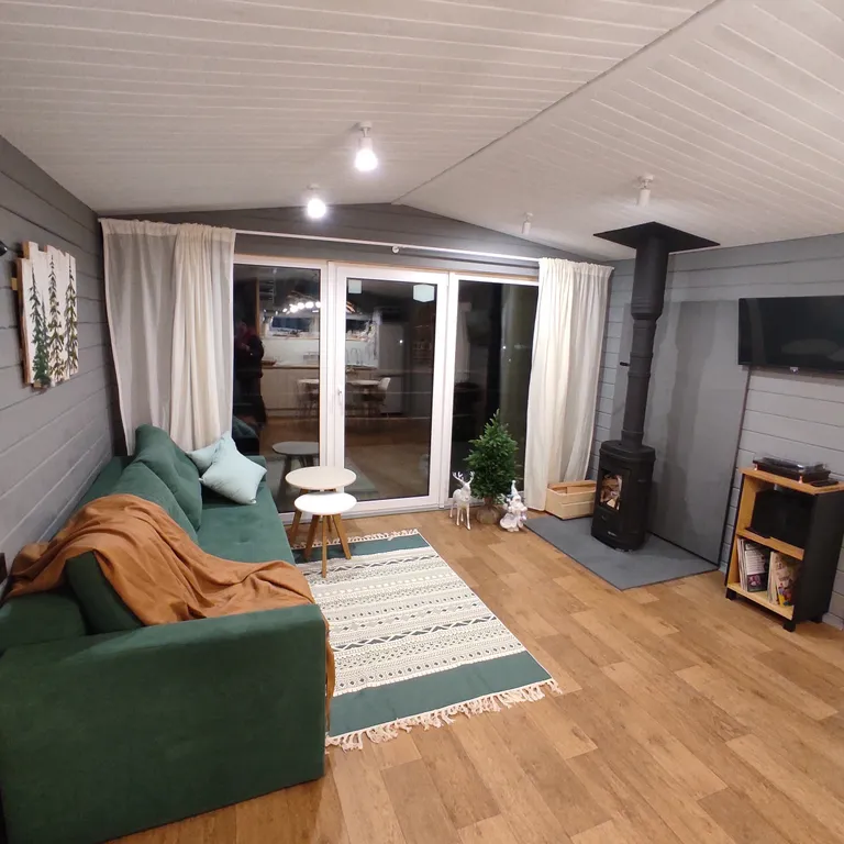 Видовой дом в лесу