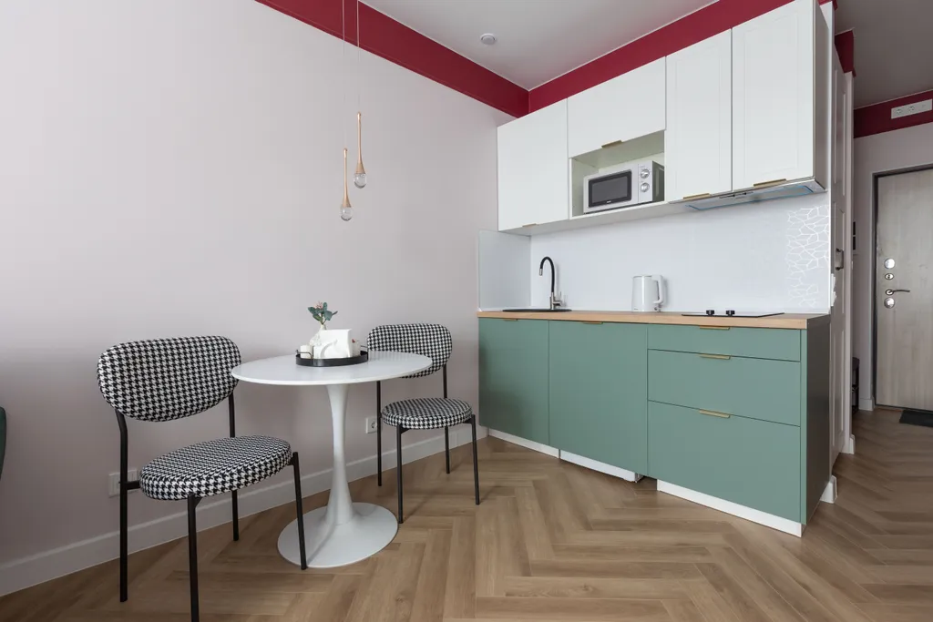 Андреевская студия с камином