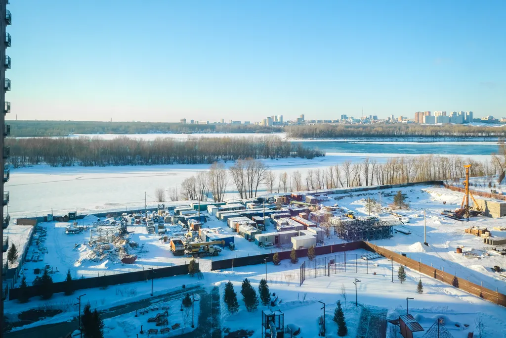 Квартира Апартамент с видом на реку и новым ремонтом в ЖК Марсель 2 — Новосибирск