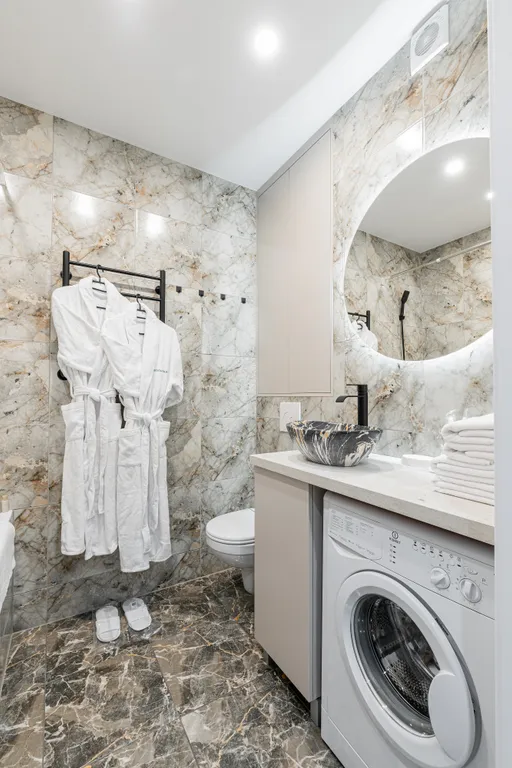 Квартира Шикарная студия с видом на парк Челюскинцев — Минск