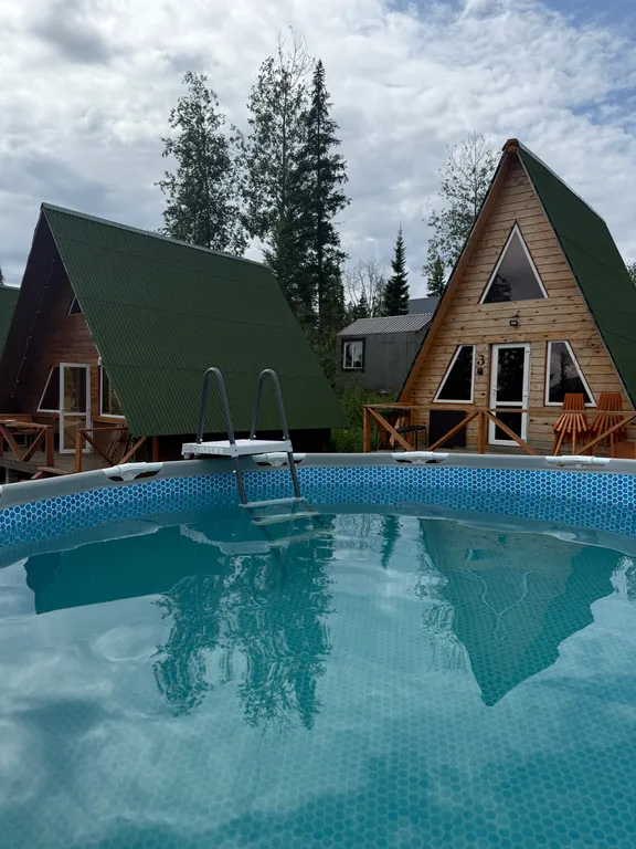 дом в стиле A-Frame