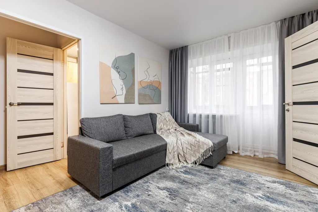 Двухкомнатная квартира в центре города