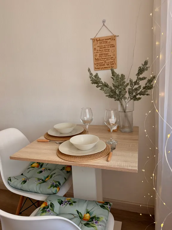 Светлая квартира на въезде в город