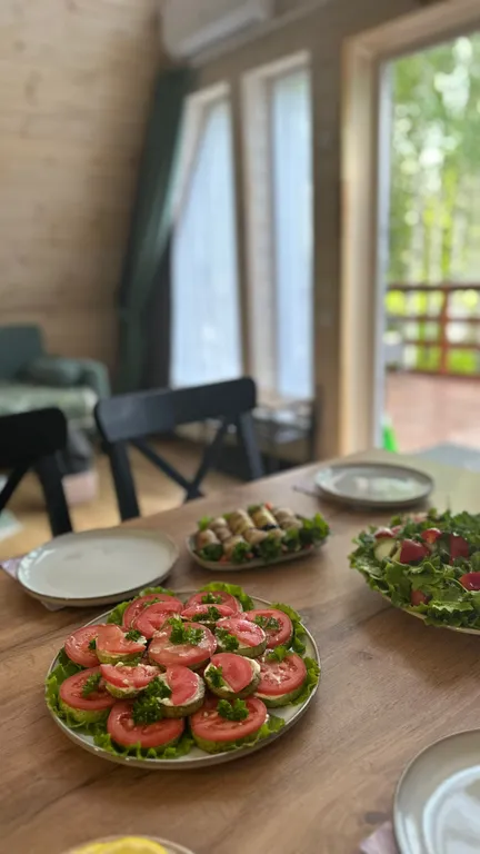 Уютный новый дом А-frame Седьмой берег