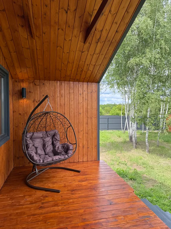 Одноэтажный двухкомнатный дом БарнХаус в черте города