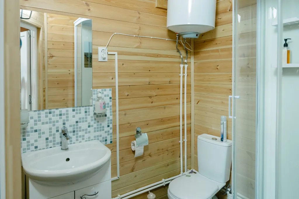 Домик номерного типа с общей террасой