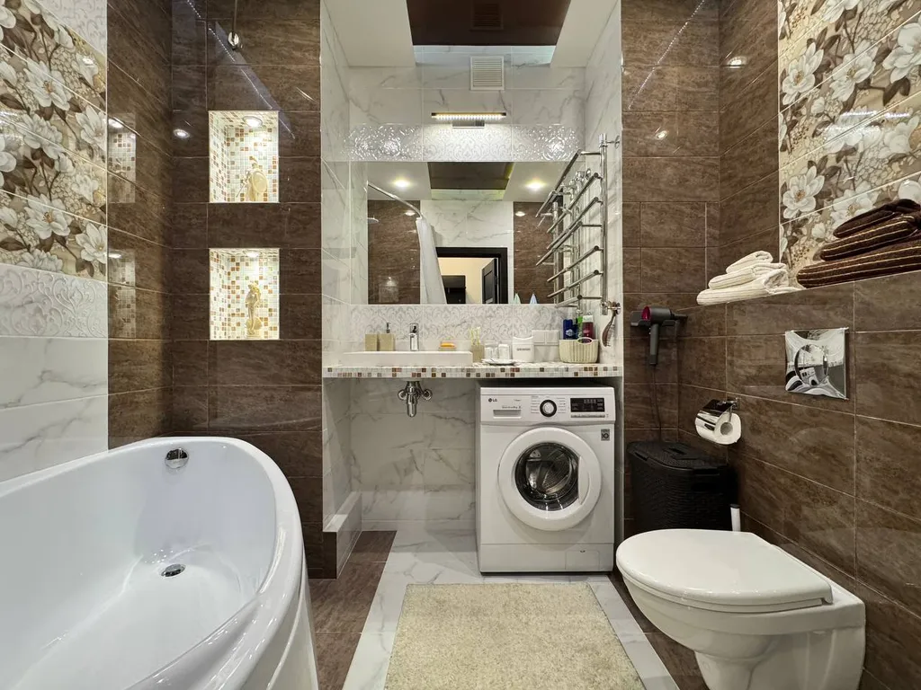 Квартира с камином у леса