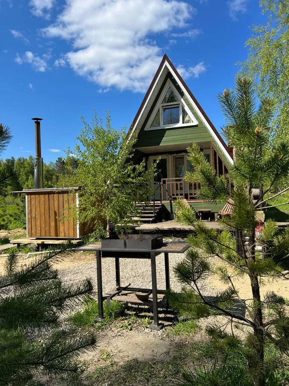 Коттедж Дом Сказка с горячей купелью — Тимково