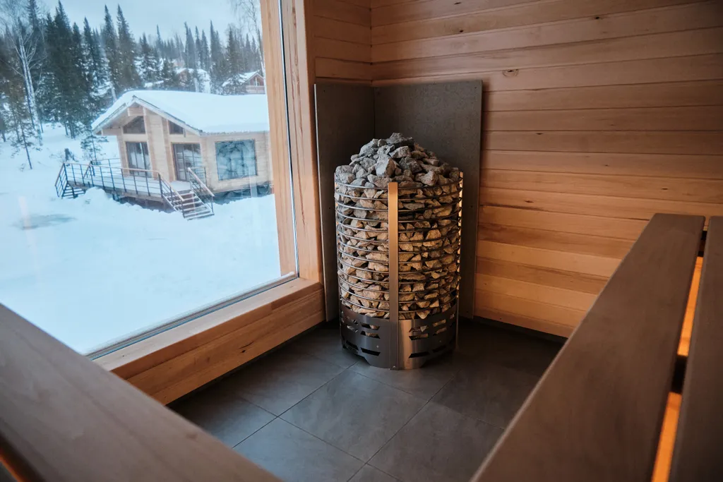 Двухкомнатный дом с сауной