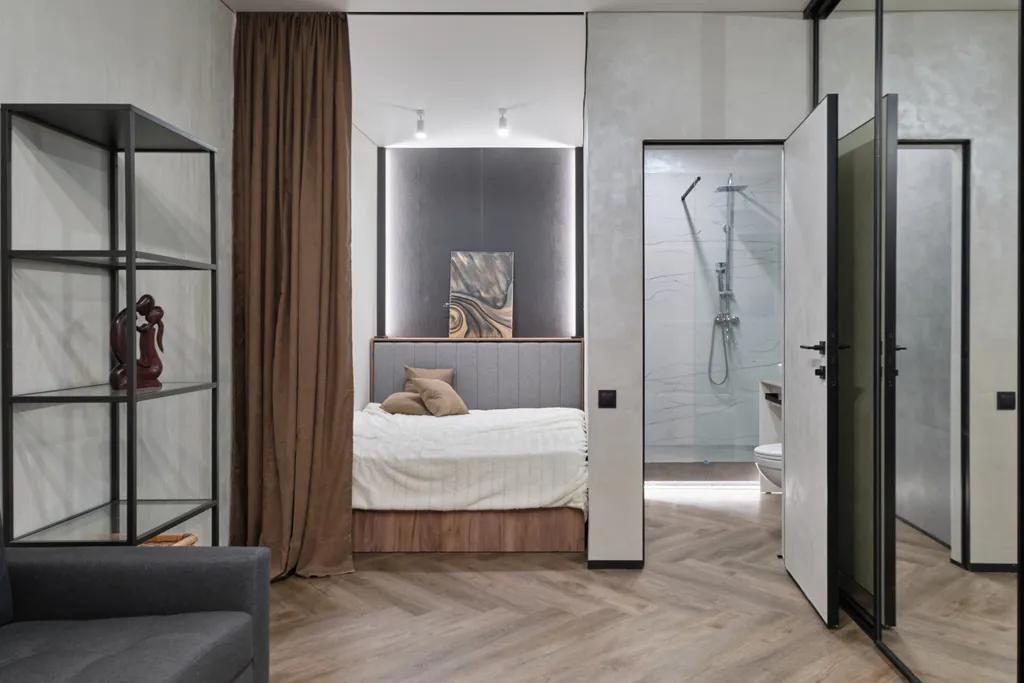 Стильные апартаменты с видом на закат