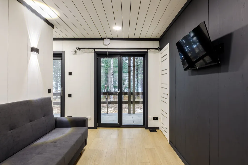 Уютный трехмодульный дом Баргузин с видом на Байкал