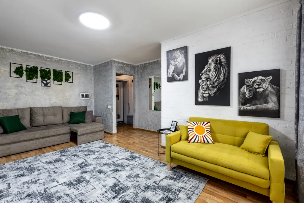 Квартира с видом на достопримечательности и набережную