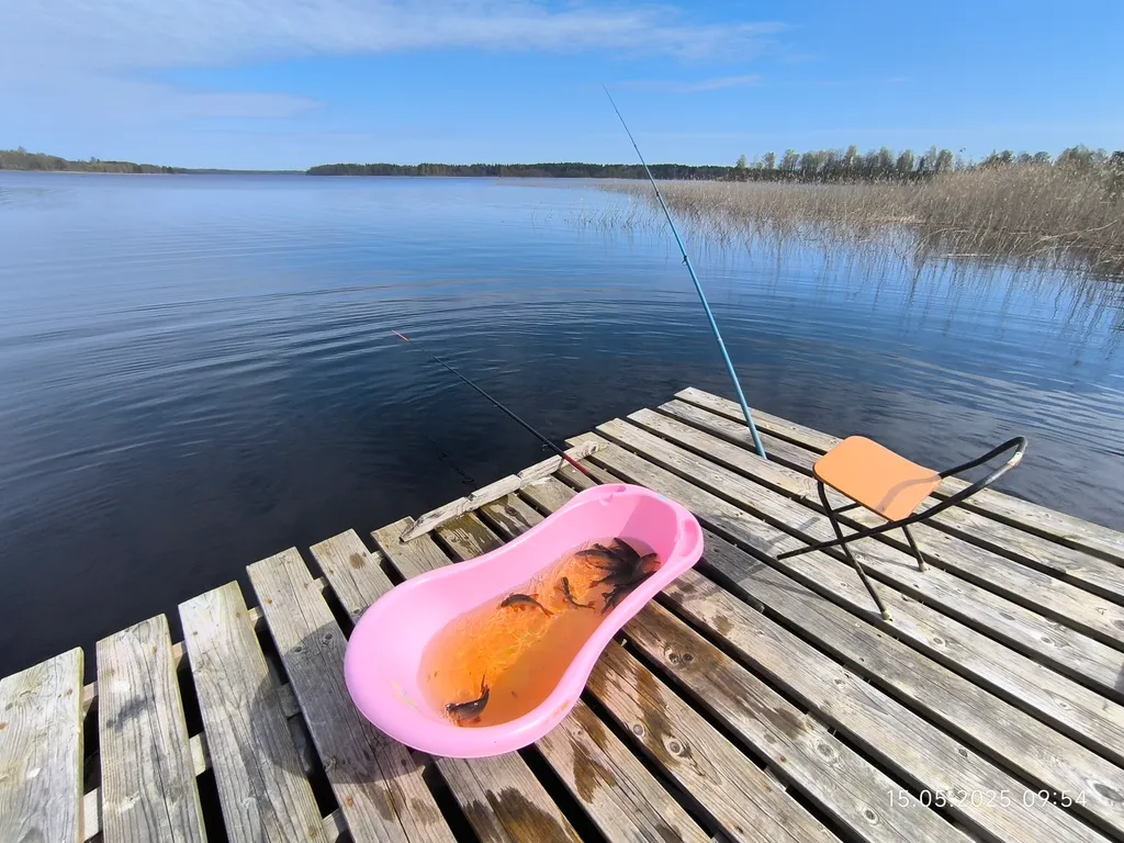 Дом на берегу с видом на Селигер