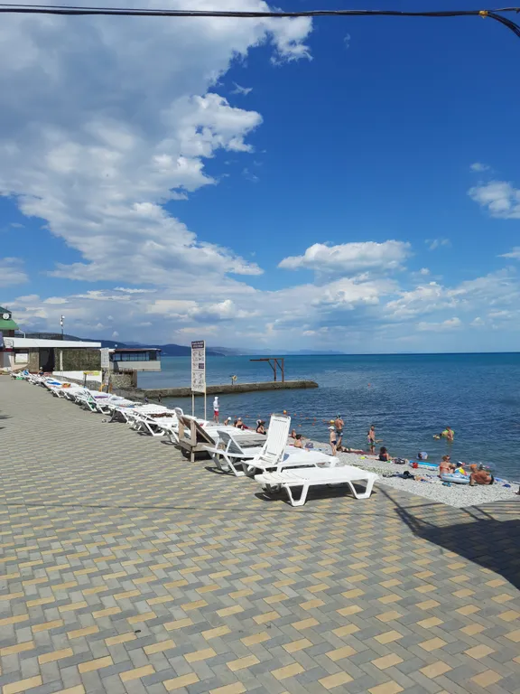 Апартаменты на берегу моря