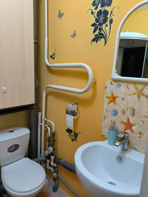 Уютная однокомнатная квартира с красивым видом