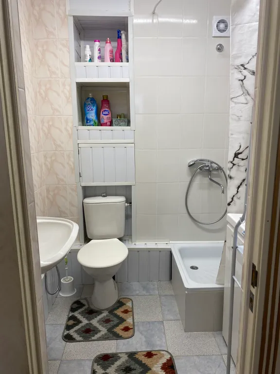 У подножья горы Ирикчат и реки светлая, уютная, просторная квартира