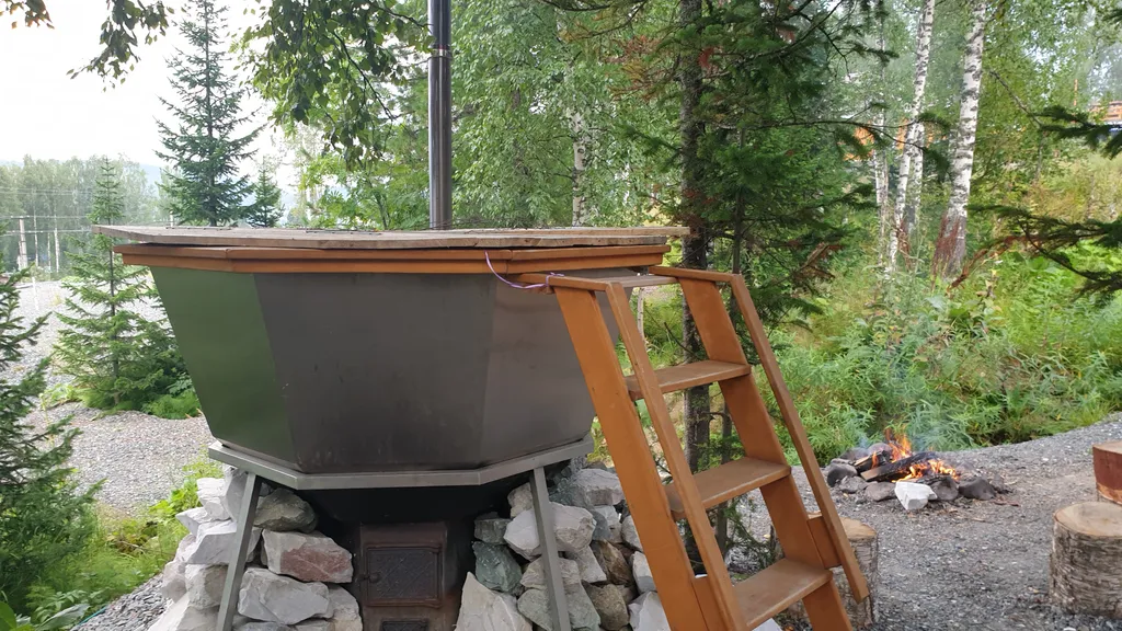 Коттедж Студия для двоих, часть дома с отдельным входом — Шерегеш