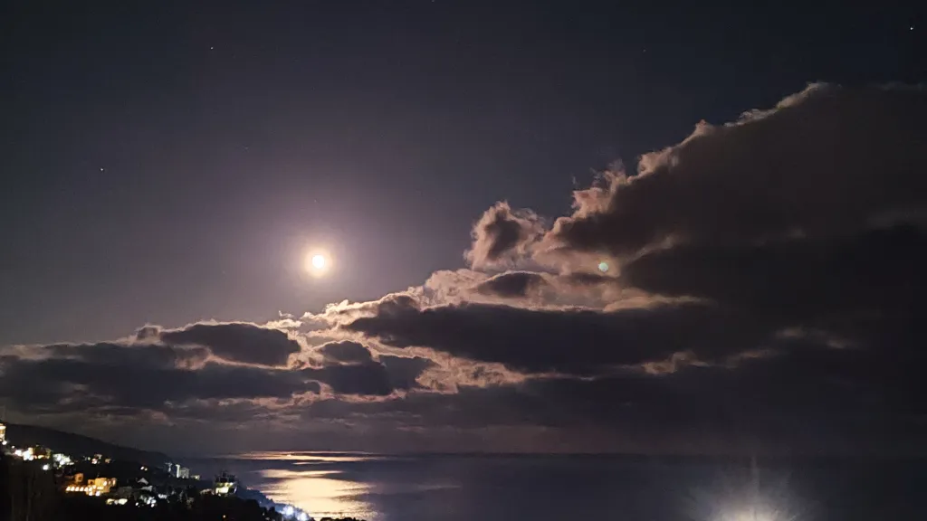 Студия с панорамным видом на море