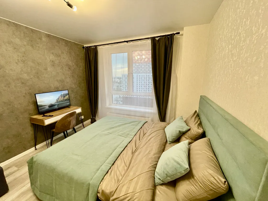 Квартира Уютная студия на видовой высоте в современном ЖК Митино — аренда посуточно в Красногорск